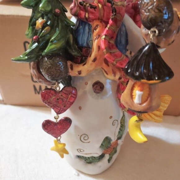 Vintage Christhomas Corp. Christmas Snowman with all the Trimmings Figurine NWT - Picture 6 of 9